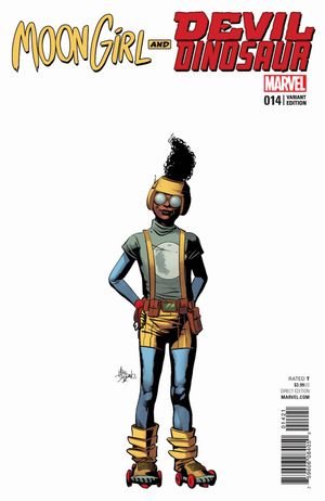 Moon Girl and Devil Dinosaur #14 (Deodato Teaser Variant)