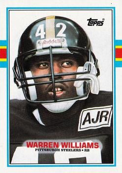 Warren Williams 1989 Topps #319 Sports Card