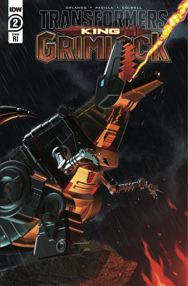 Transformers: King Grimlock #2 (Cover C 10 Copy Cover Harding)