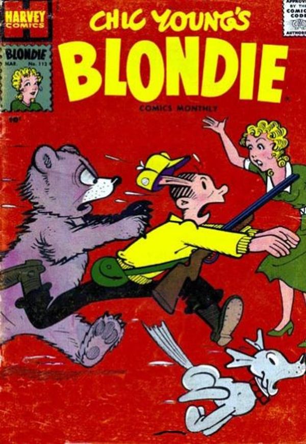 Blondie Comics Monthly #112