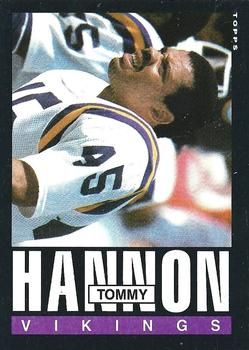 Tommy Hannon 1985 Topps #93 Sports Card