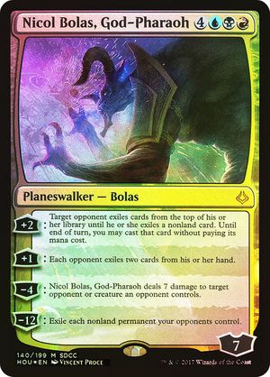 Nicol Bolas, God-Pharaoh (SDCC 2017 Promo)