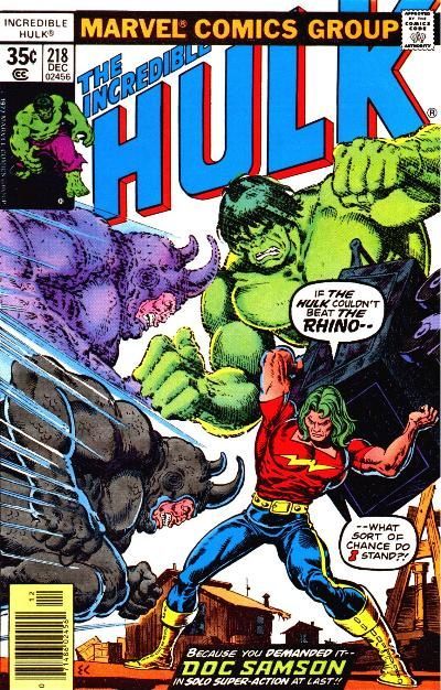 Incredible Hulk #218 Comic