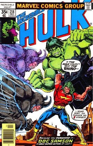 Incredible Hulk #218