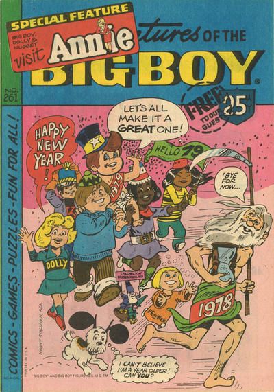 Adventures of Big Boy #261 Comic