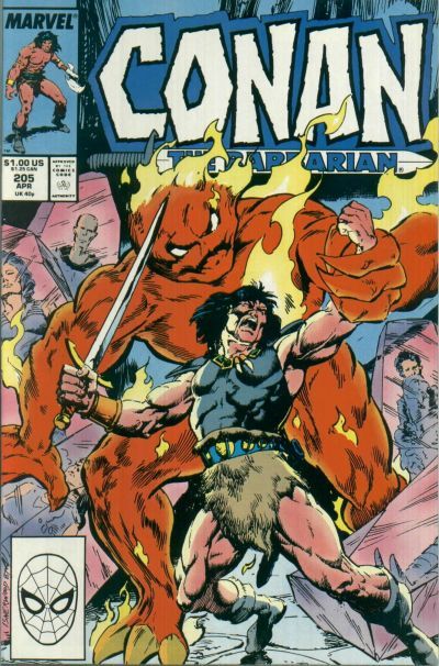 Conan the Barbarian #205 Comic