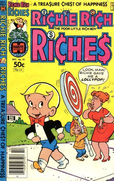 Richie Rich Riches #55 Comic