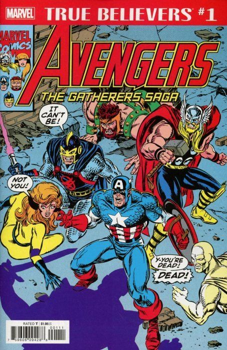 True Believers: Avengers - Gatherers Saga #1 Comic
