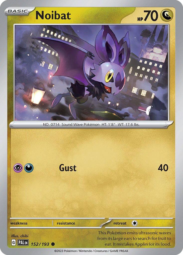 Noibat (152/193) - Paldea Evolved Pokémon Card