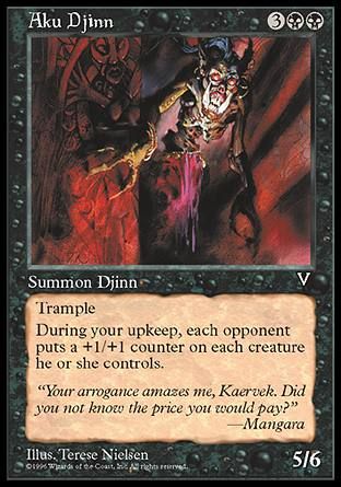 Aku Djinn (Visions) Trading Card