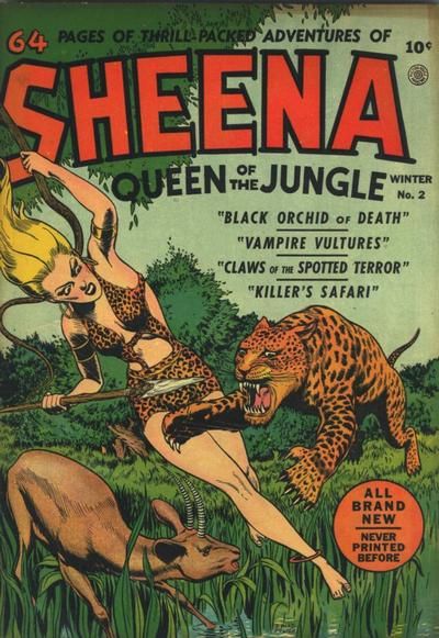 Sheena, Queen of the Jungle #2 Comic