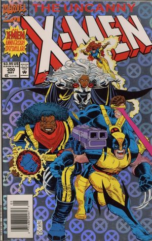 Uncanny X-Men #300 - Comic Lot - (4) Newsstand Edition Comics - 2024 Hologram