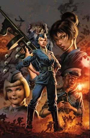 Captain Marvel And Carol Corps #1 (Mike Deodato Variant)