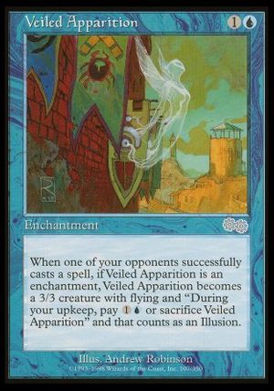 Veiled Apparition (Urza's Saga)