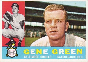 Gene Green 1960 Topps #269 Sports Card