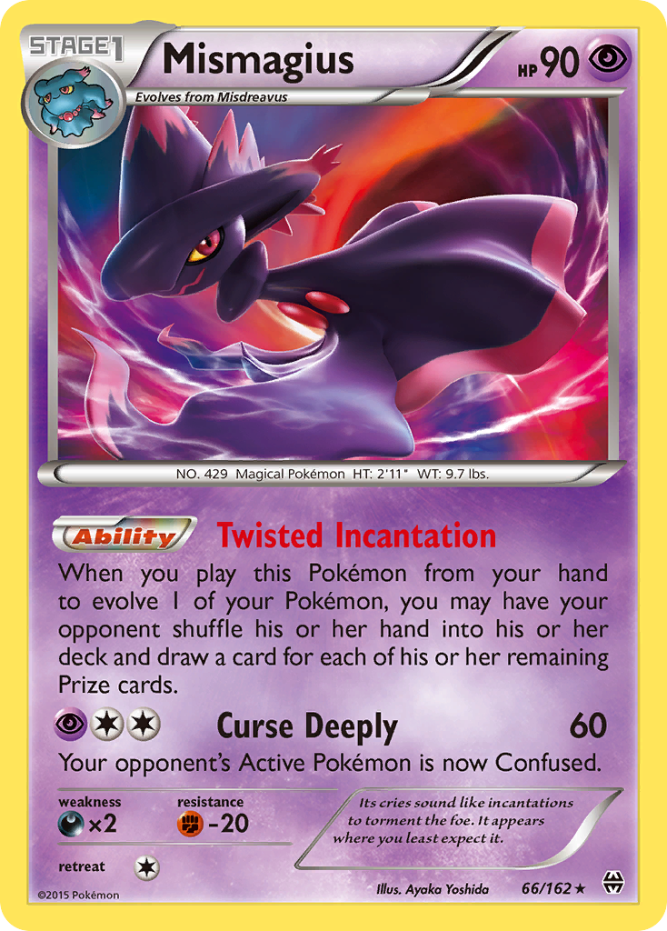 Mismagius (66/162) - BREAKthrough Pokémon Card