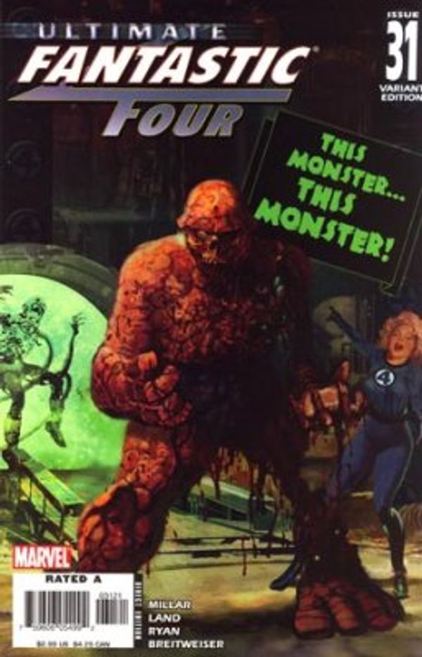 Ultimate Fantastic Four #31 (Zombie Variant)