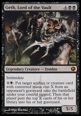 Geth, Lord of the Vault (Scars of Mirrodin) Trading Card