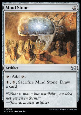 Mind Stone (March of the Machine Commander Decks) Trading Card