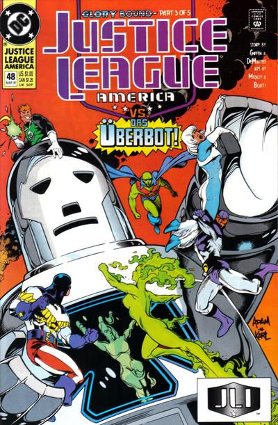 Justice League America #48 Comic