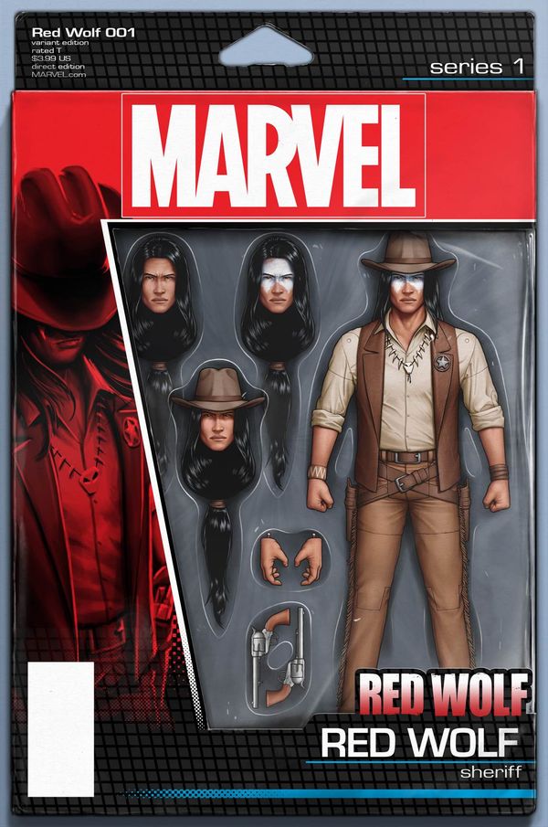 Red Wolf #1 (Christopher Action Figure Variant)