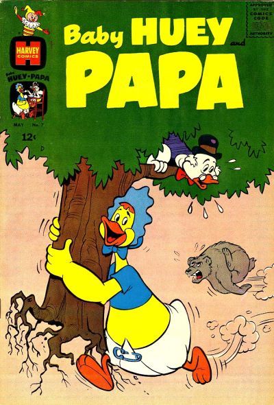 Baby Huey and Papa #7 Comic
