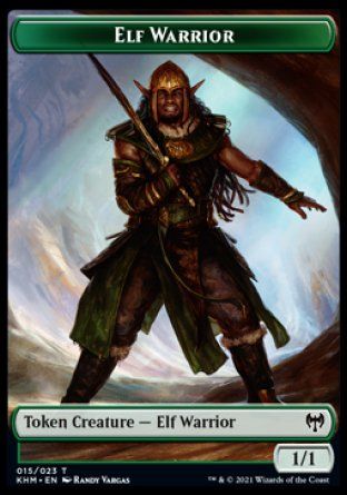 Elf Warrior (Kaldheim) Trading Card