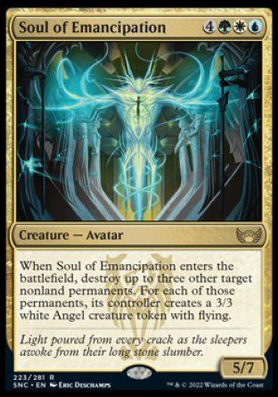 Soul of Emancipation (Streets of New Capenna) Trading Card