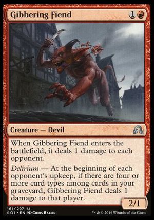 Gibbering Fiend (Shadows over Innistrad)