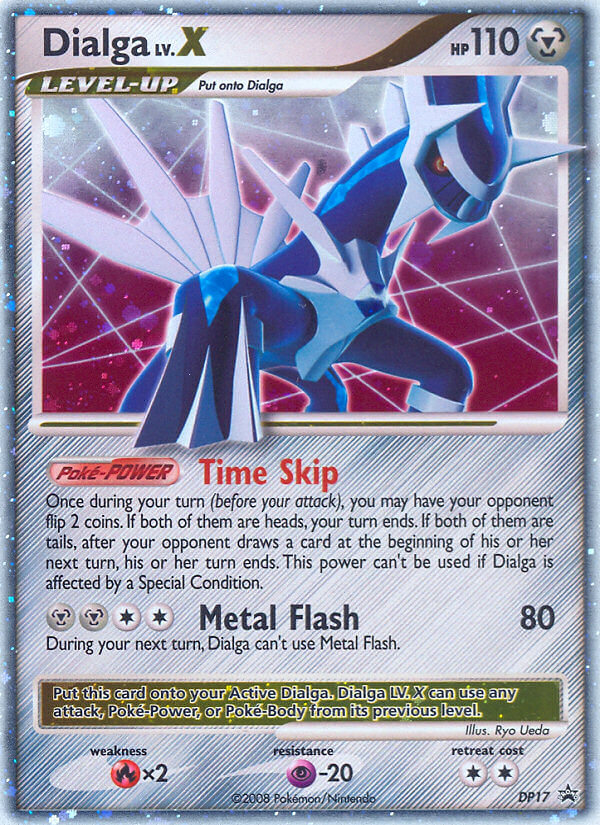 Dialga LV.X (DP17) - DP Black Star Promos Pokémon Card