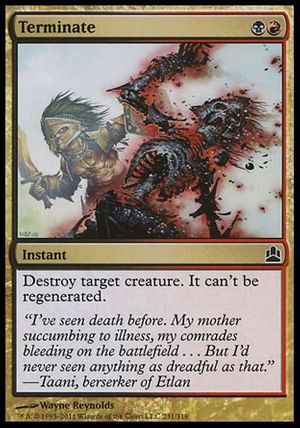 Terminate (MTG Commander)