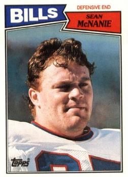 Sean McNanie 1987 Topps #367 Sports Card