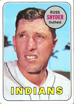 Russ Snyder 1969 Topps #201 Sports Card