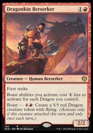 Dragonkin Berserker (Starter Commander Decks) Trading Card