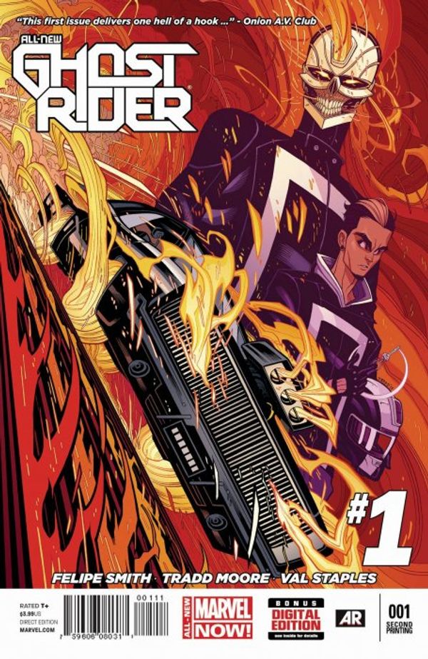 All New Ghost Rider #1 (2nd Printing)