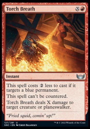 Torch Breath (Streets of New Capenna) Trading Card