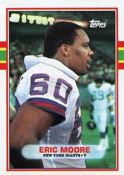 Eric Moore 1989 Topps #169 Sports Card