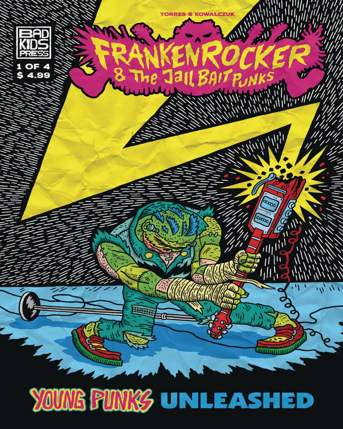 Frankenrocker And The Jailbait Punks Comic