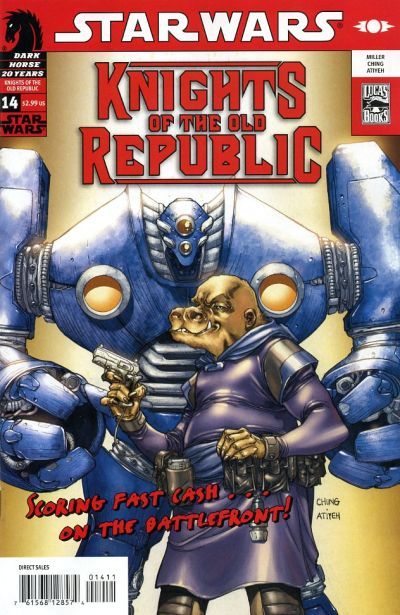 Star Wars: Knights of the Old Republic #14 Comic