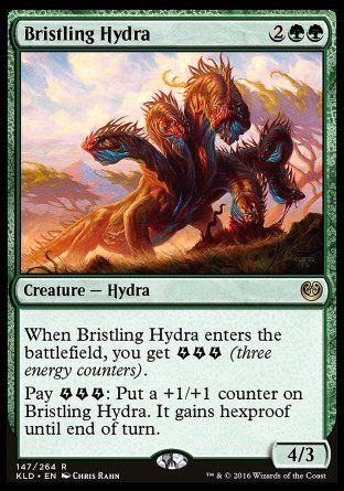 Bristling Hydra (Kaladesh) Trading Card