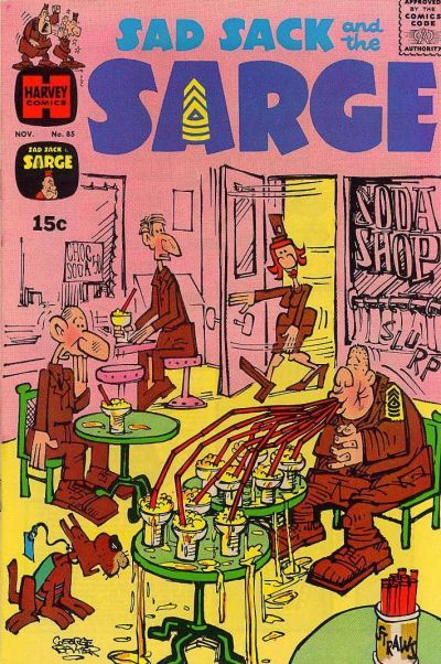 Sad Sack And The Sarge #85 Comic