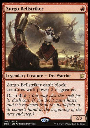 Zurgo Bellstriker (Dragons of Tarkir) Trading Card