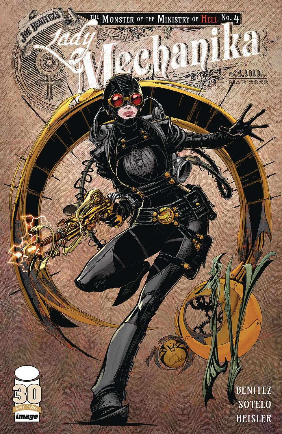Lady Mechanika: The Monster of the Ministry of Hell #4 Comic