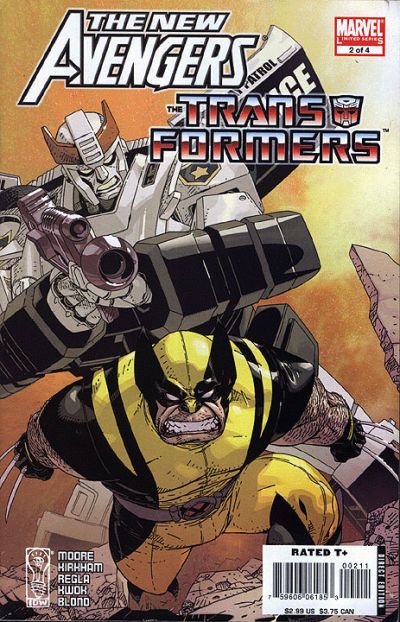New Avengers/Transformers #2 Comic