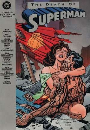 The Death of Superman #? (Platinum Edition Variant)