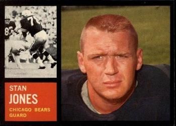 Stan Jones 1962 Topps #18 Sports Card