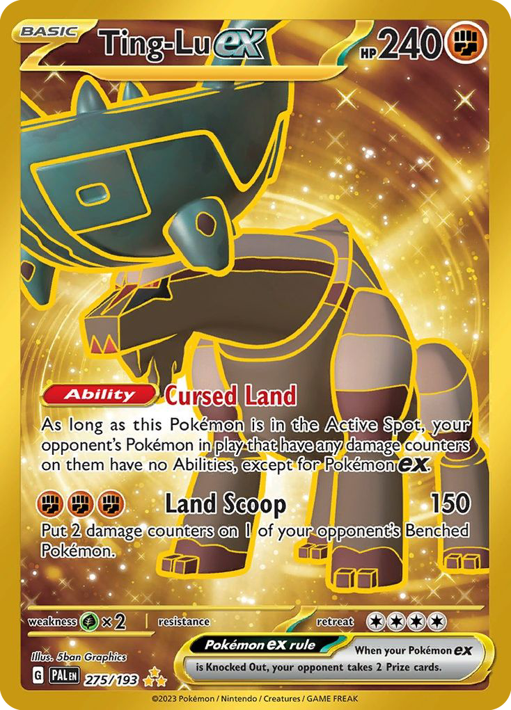 Ting-Lu ex (275/193) - Paldea Evolved Pokémon Card