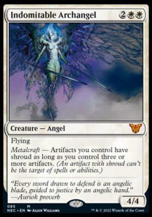 Indomitable Archangel (Kamigawa Neon Dynasty Commander Decks) Trading Card