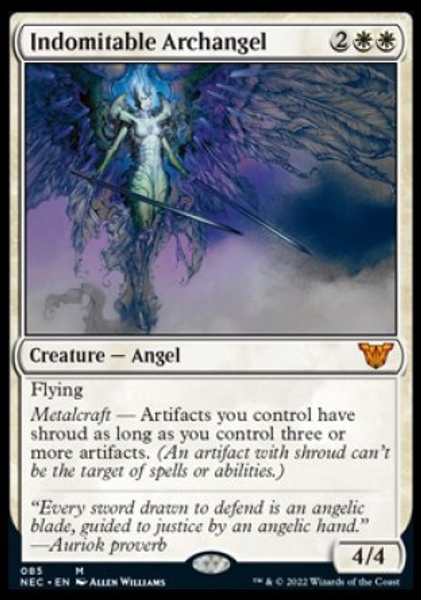 Indomitable Archangel (Kamigawa Neon Dynasty Commander Decks) Value