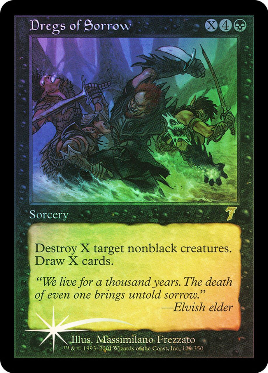 Dregs of Sorrow (7th Edition - Foil) Trading Card